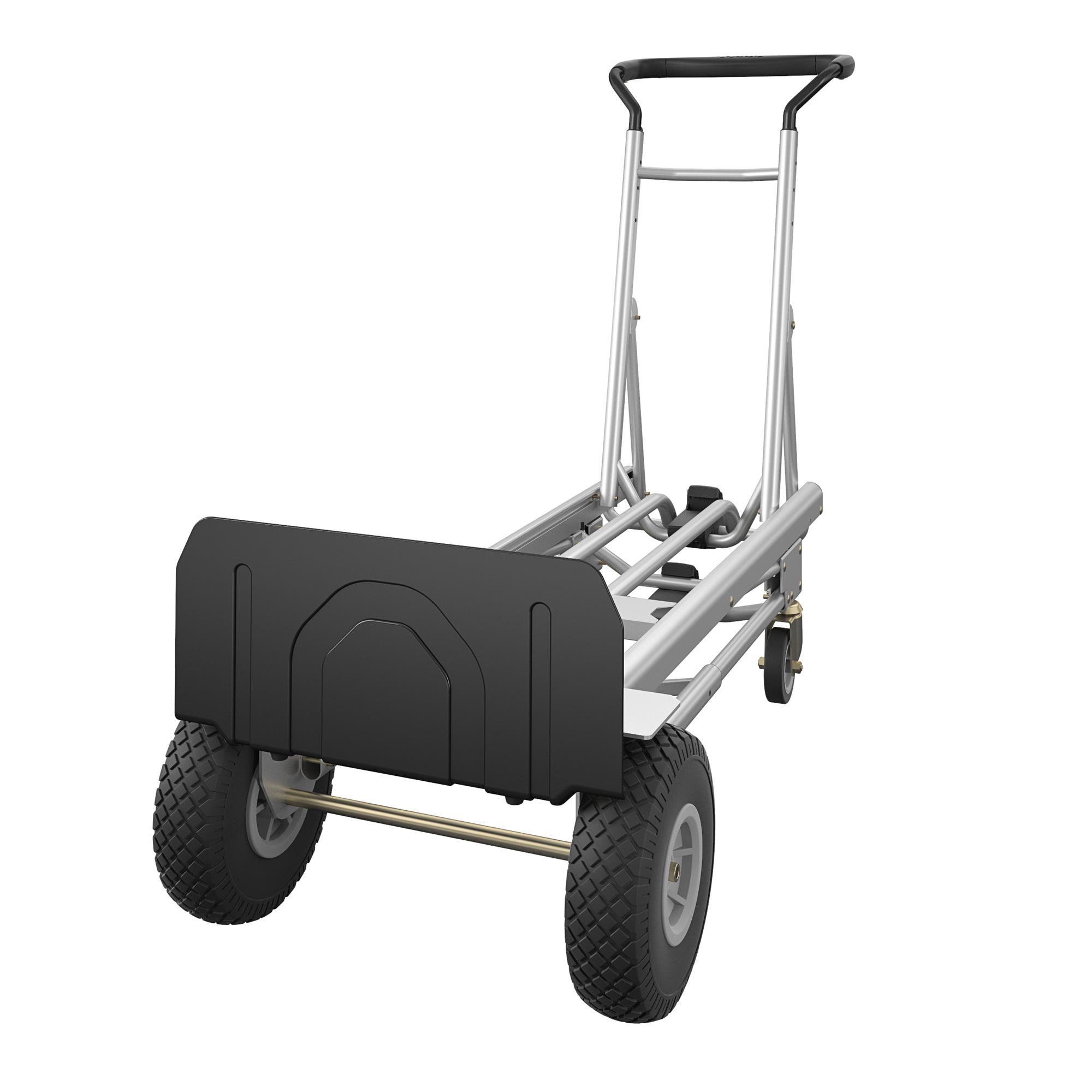 1000 lb Capacity All-in-1 Tool-Free Convertible Hand Truck with 4 Adjustable Positions