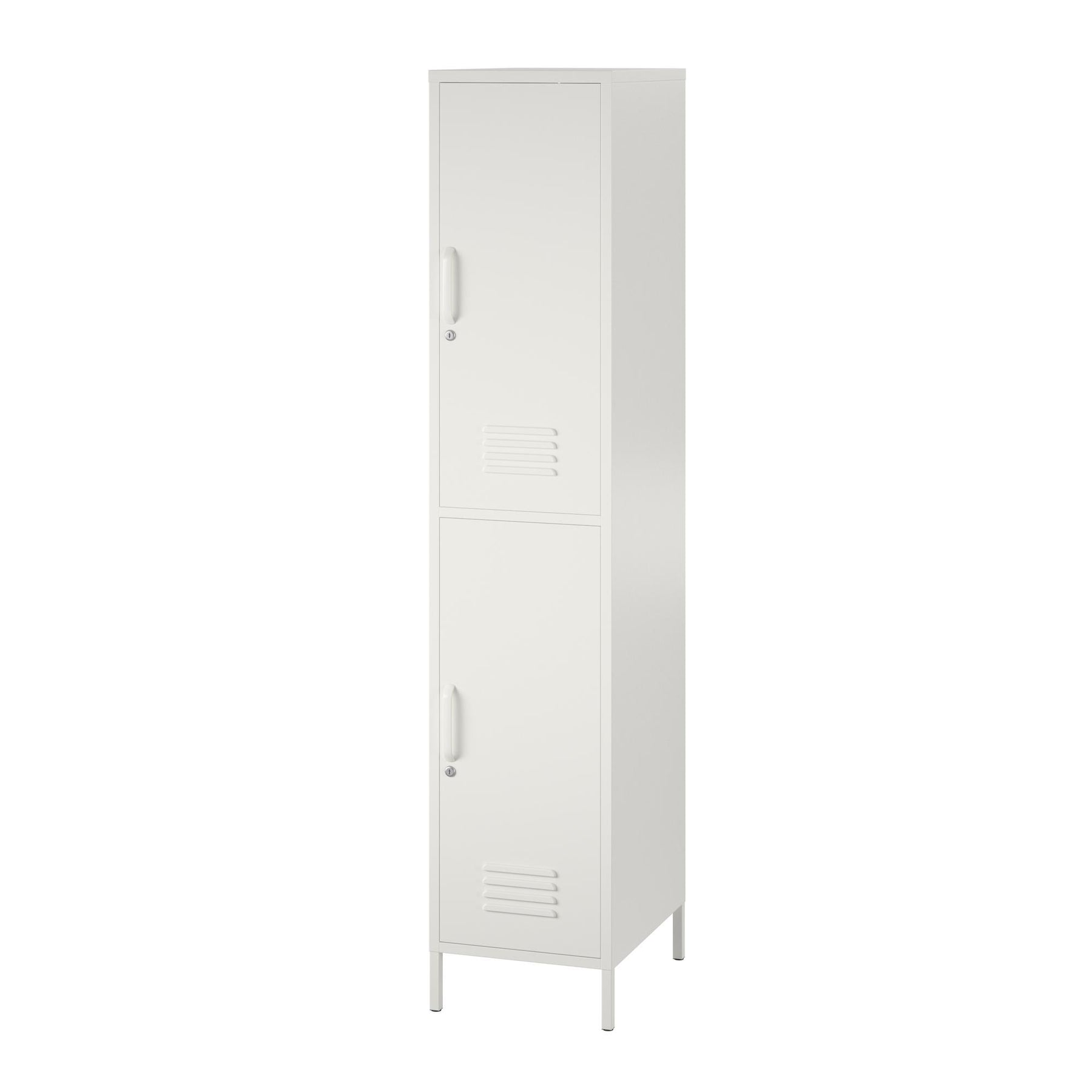 archief Automatisering dans Shadwick 2 Door Single Metal Locker Style Storage Cabinet – RealRooms