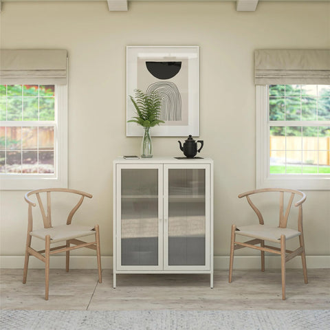 glass-two-door-storage-cabinet-white