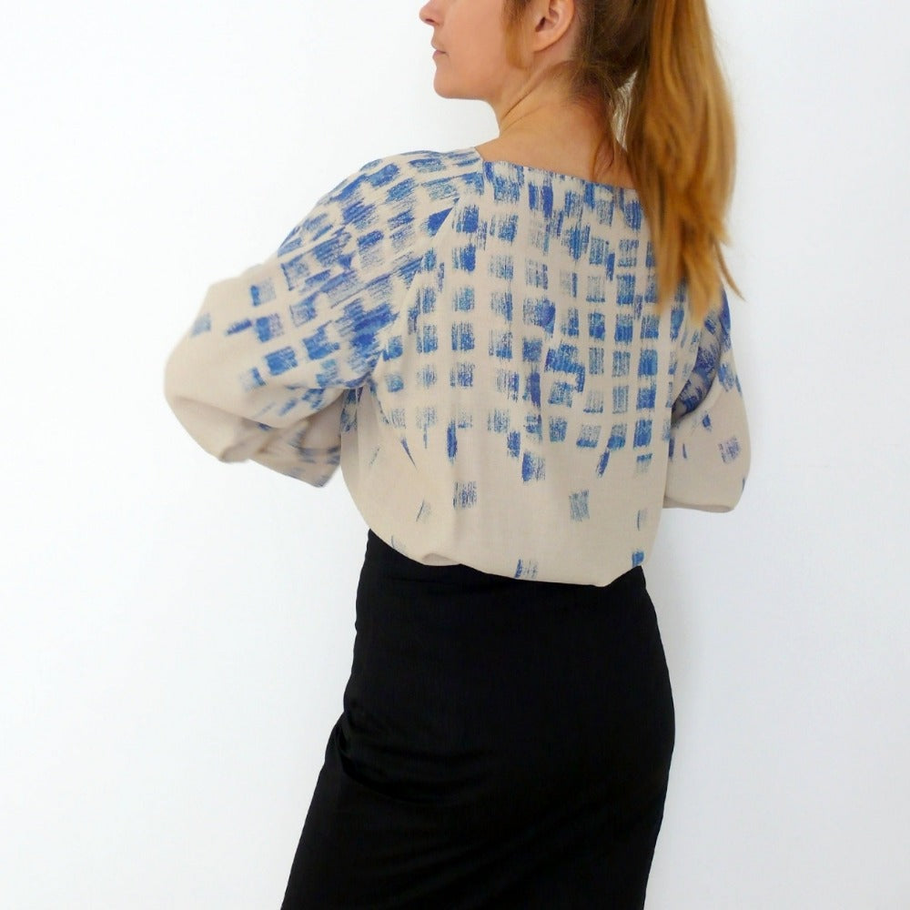 easy to sew blouse
