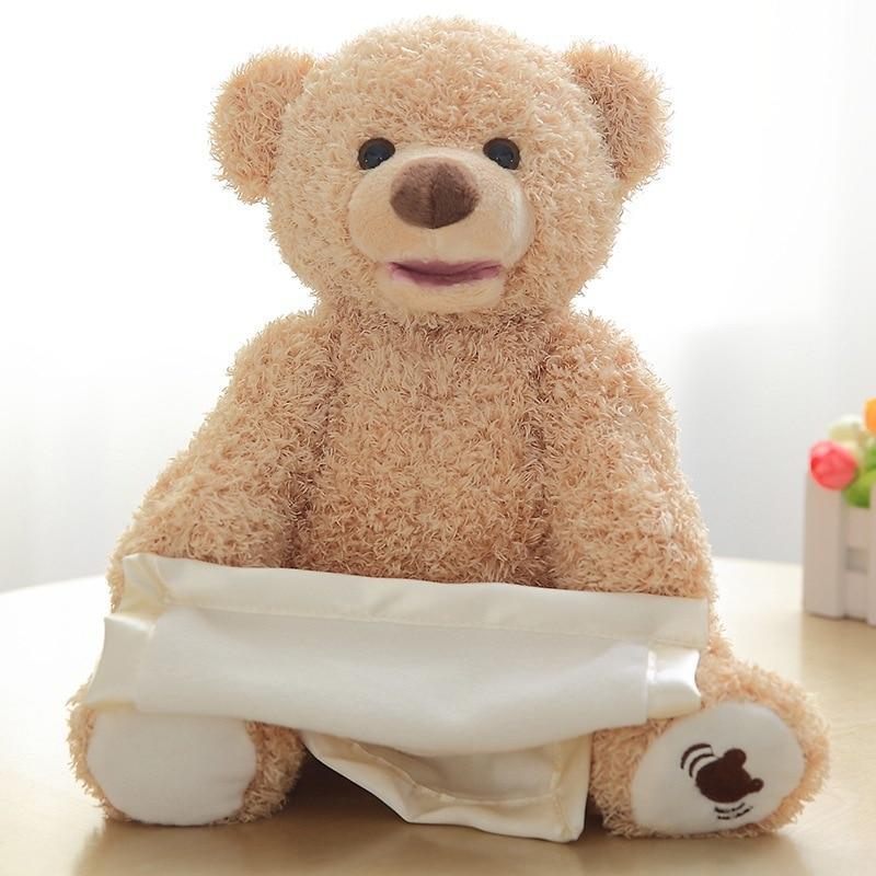 peekaboo teddy bear
