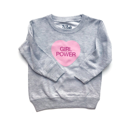 Best Babes/Buds Conversation Heart Sweatshirt 7 / Best in Pink