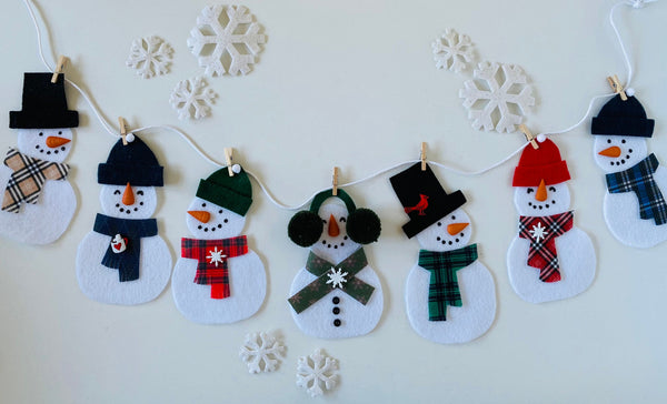 Snowman Gnome Wall Hanging