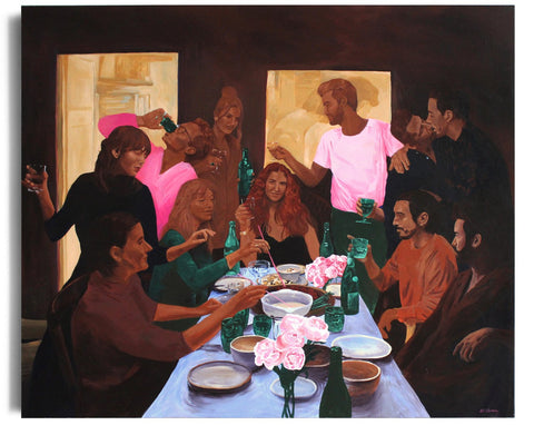 The Invitation, a painting by RF. Alvarez.