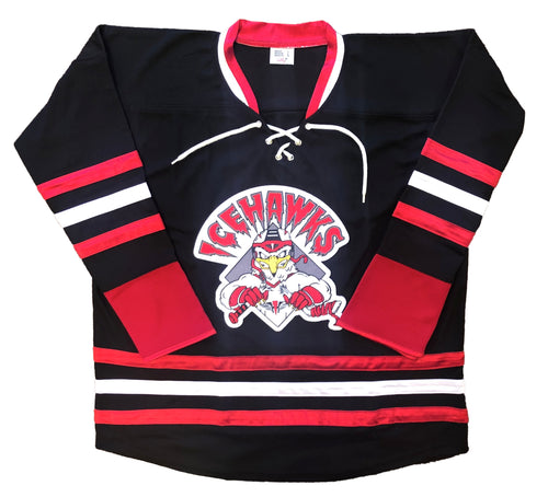 Custom Hockey Jerseys with the Icehawks Logo in 2023