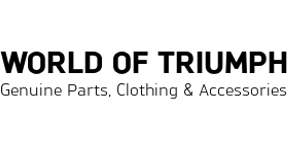 materiaal appel verhaal World Of Triumph | Motorcycle Parts, Clothing & Accessories Worldwide