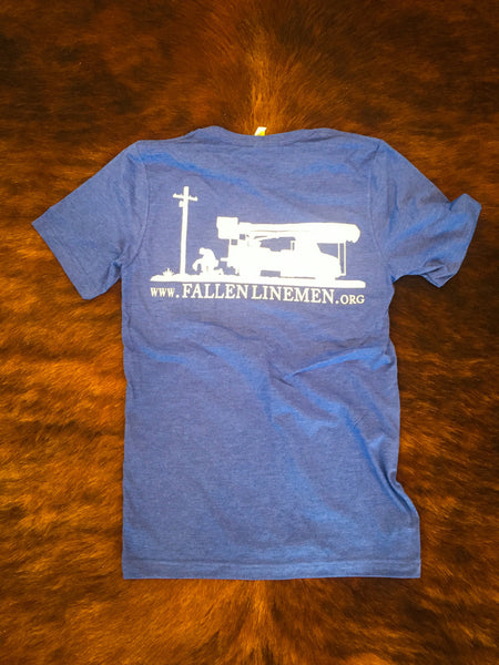 FLO TriBlend T-shirt – The Fallen Linemen Organization