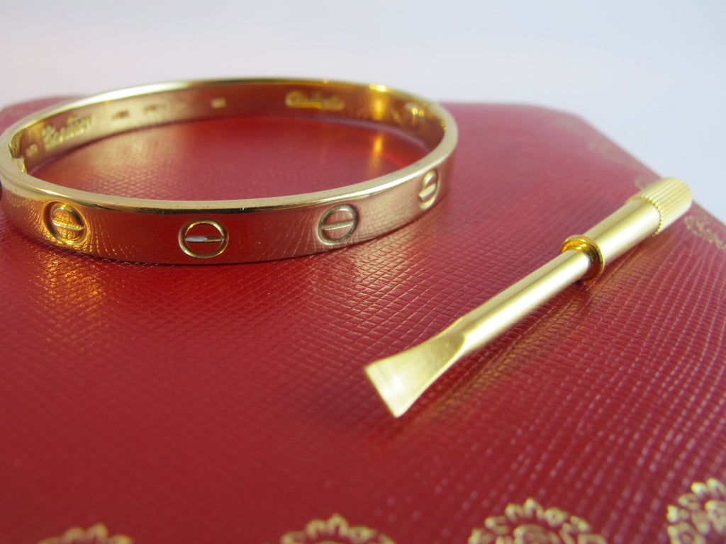 bracelet love cartier vintage