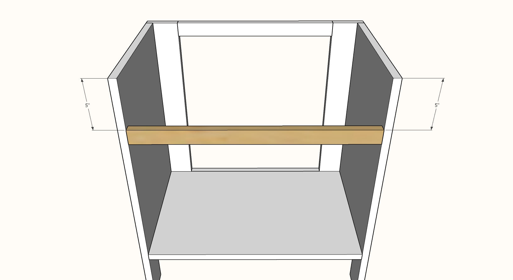 Chunky Face Framed Nightstand – Shelf Help