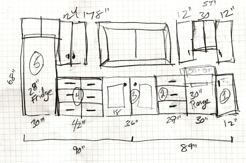 Kitchen Cabinet Drawing Picture  Drawing Skill