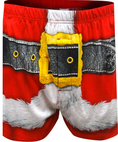 Frankly Funny Christmas Mens Funny Briefs Boxer Shorts - Kiss Me