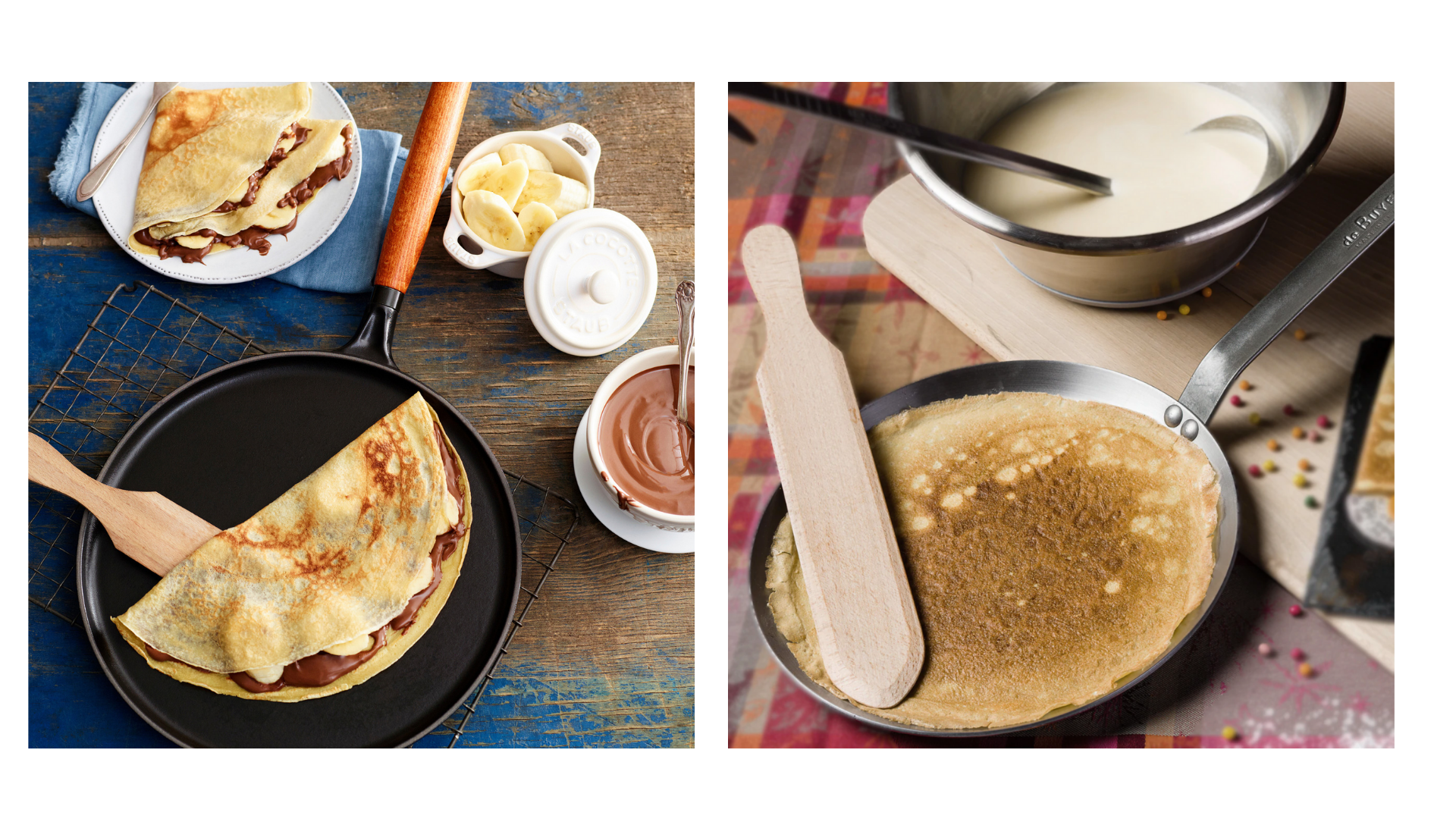 Crêpe Pans + Pancake Pans