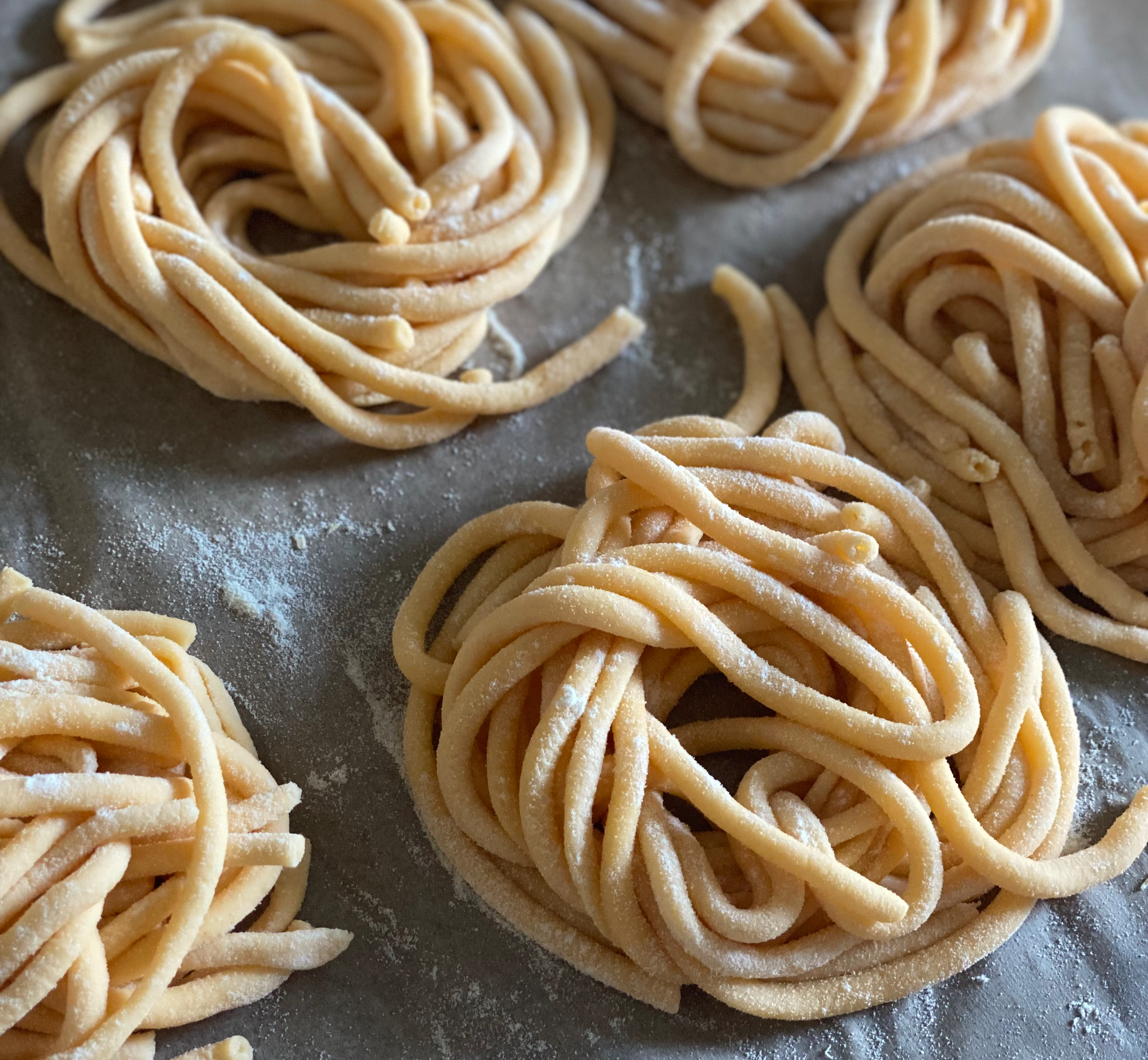 Broke out the 1993 Marcato Regina for some rigatoni : r/pasta