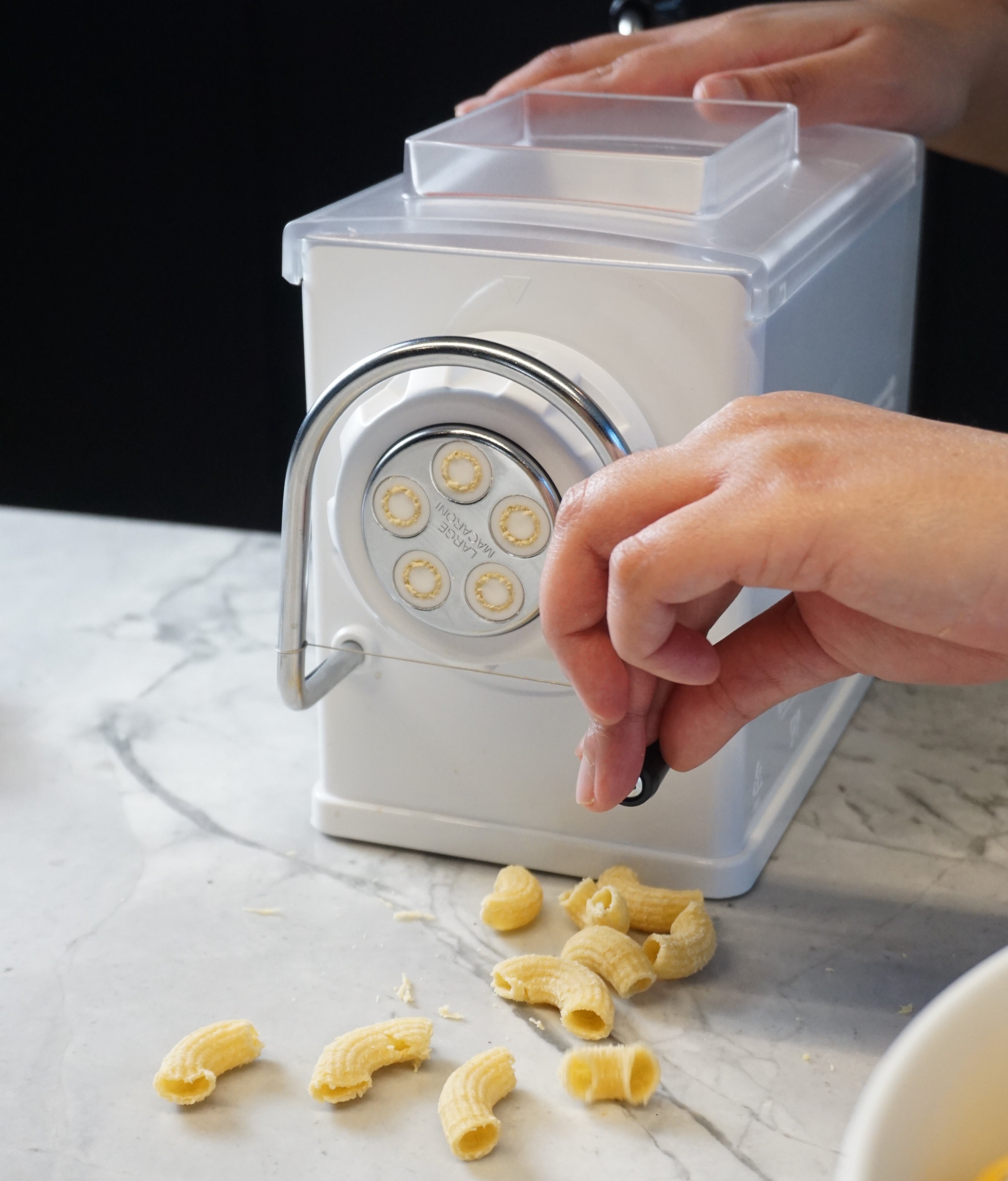 Electric Screw Pasta Extruder Making Machine Macaroni Spaghetti