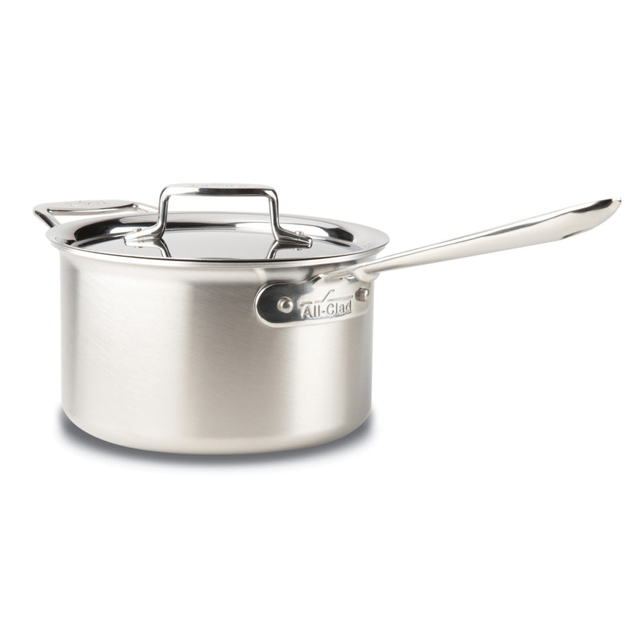 SALE／69%OFF】 All-Clad 6203 SS Copper Core 5-Ply Bonded Dishwasher Safe  Saucepan with Lid Cookware, 3-Quart, Silver by 並行輸入品