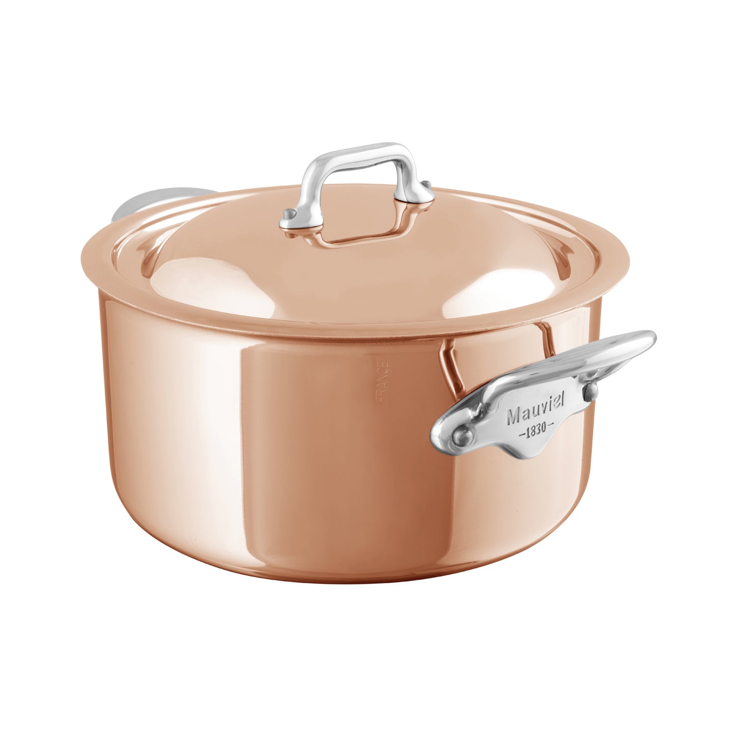 Mauviel M'6S Induction Compatible Copper 6 Piece Cookware Set