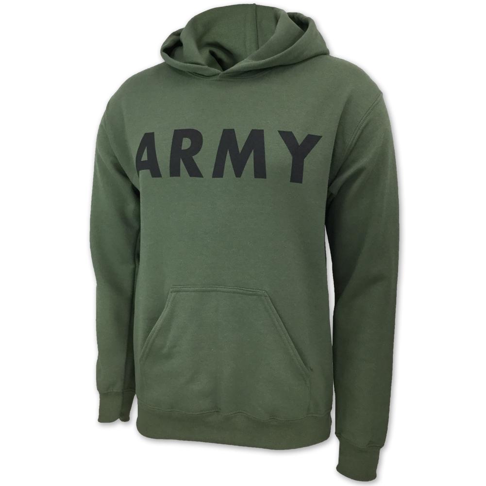 Army Logo Core Hood (Green)