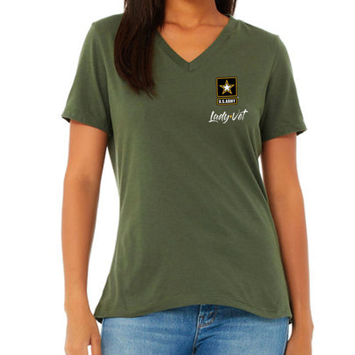 Gering Uitstroom Pluche pop US Army Women's T-Shirts