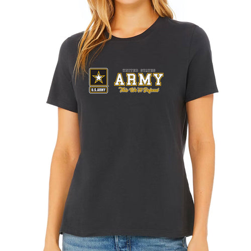 Gering Uitstroom Pluche pop US Army Women's T-Shirts