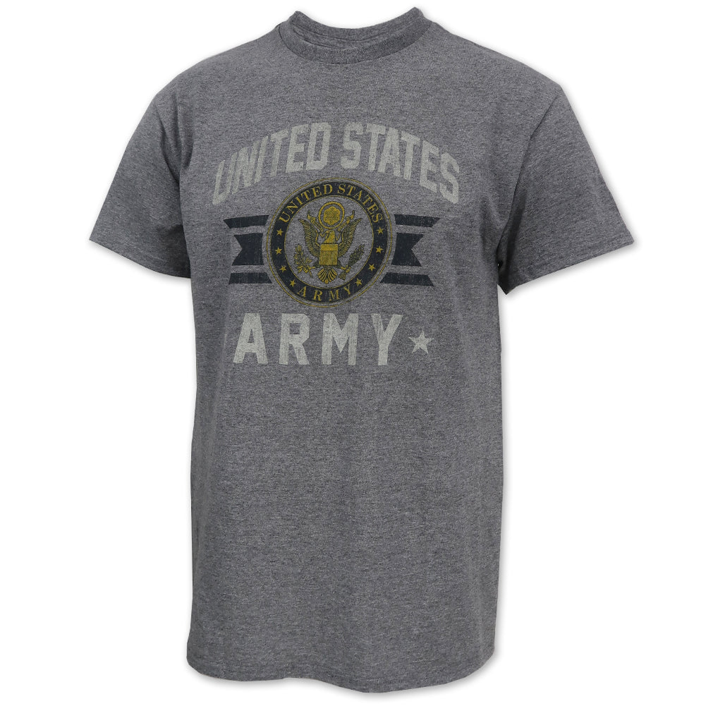 Army Gear: Army Vintage T-Shirt Grey