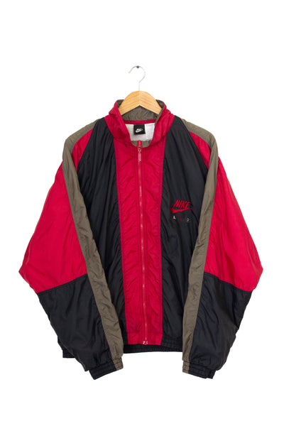 red nike windbreaker