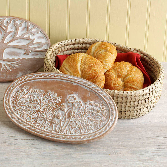 Tree of Life Bread Warmer & Basket