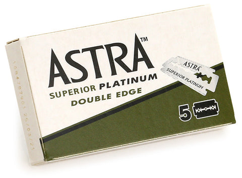 Astra double edge razor blades