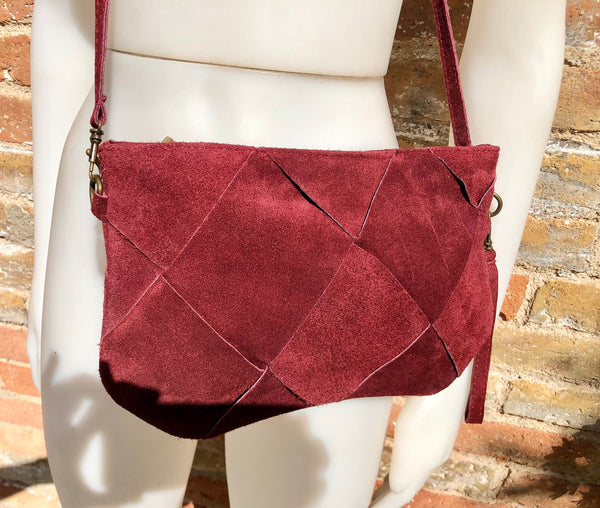 Burgundy Wine Red Small Purse With Bow | Fancy purses, Small purse, H&m  purses