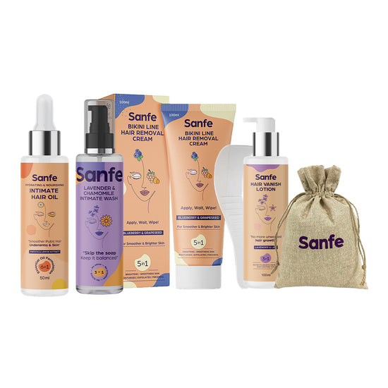 Buy Sanfe Bikini Line Hair Removal Cream 100ml Online at Best Price in  India  Trell