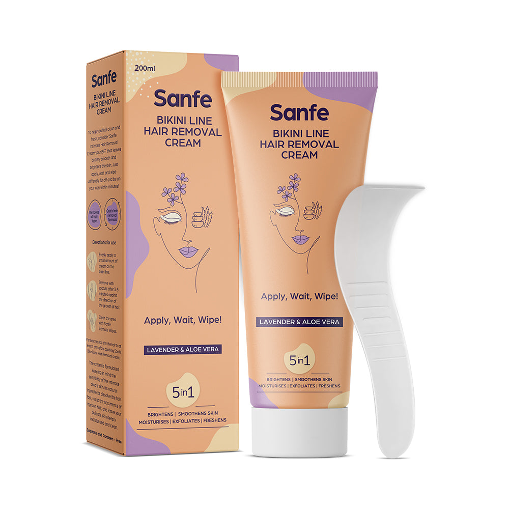 Buy SANFE PROMISE GLIDE FACIAL HAIR REMOVAL CREAM 50 GM Online  Get Upto  60 OFF at PharmEasy