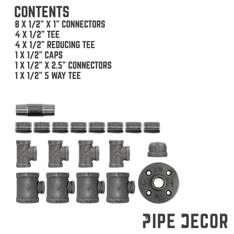 PIPE DECOR® Wine Place Holder Materials
