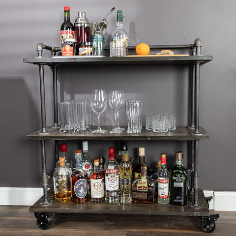 bar cart by PIPE DECOR®