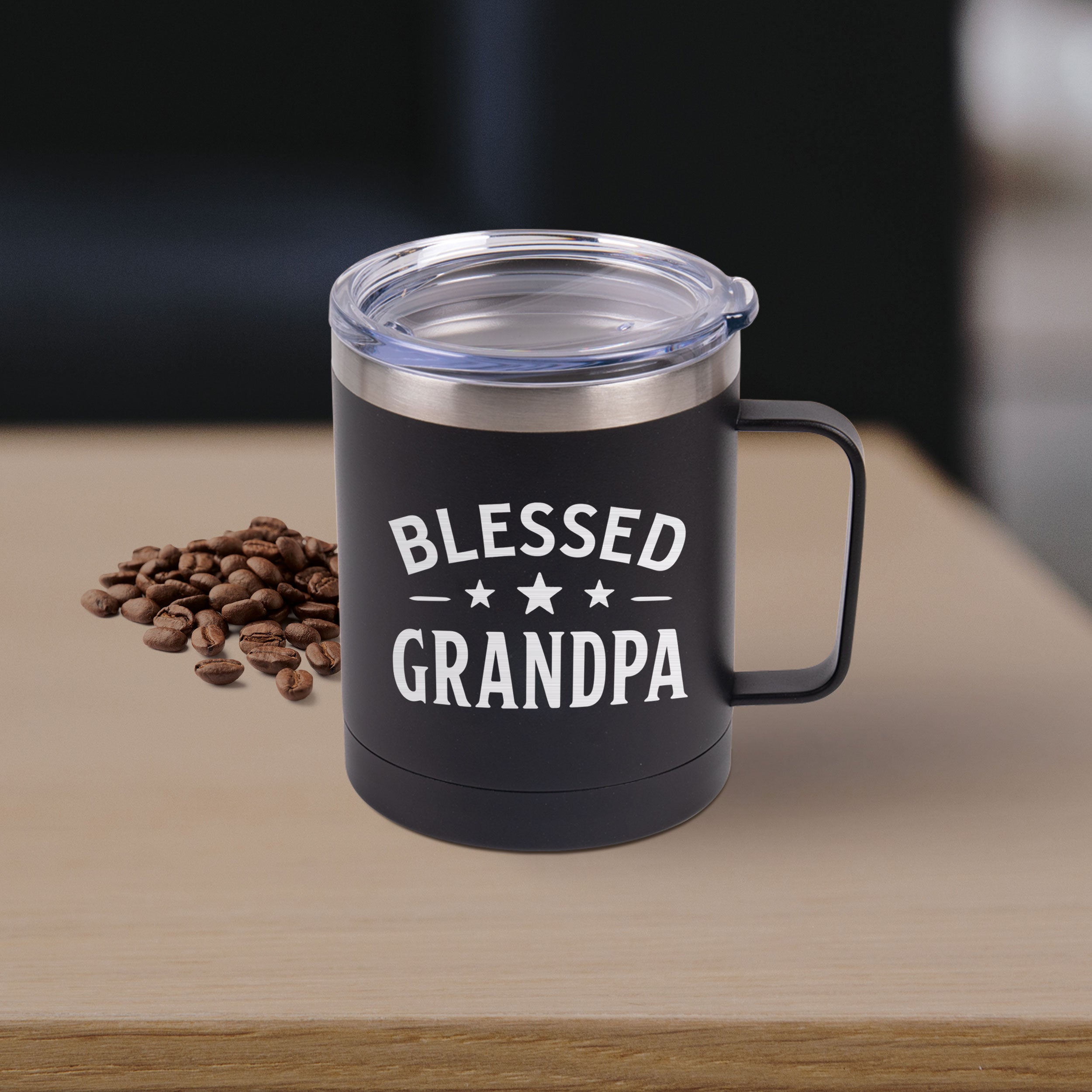 Blessed Grandpa Personalized Engraved YETI Tumbler - Father's Day