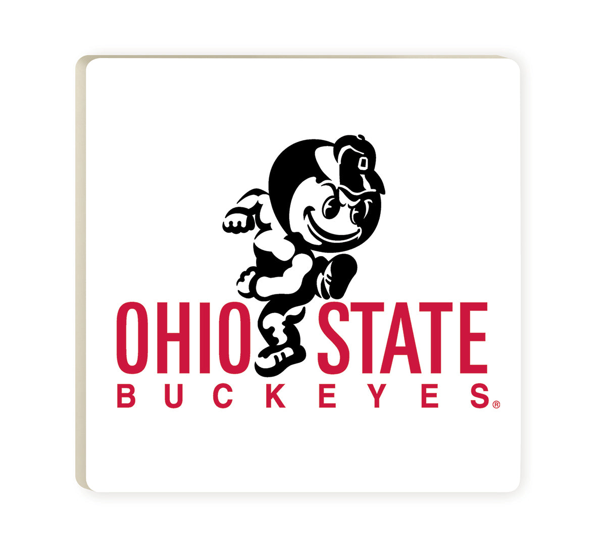 Ohio State Buckeyes Coasters. Buckeyes Drink Coaster. – C & A