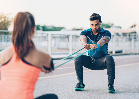 resistance bands training