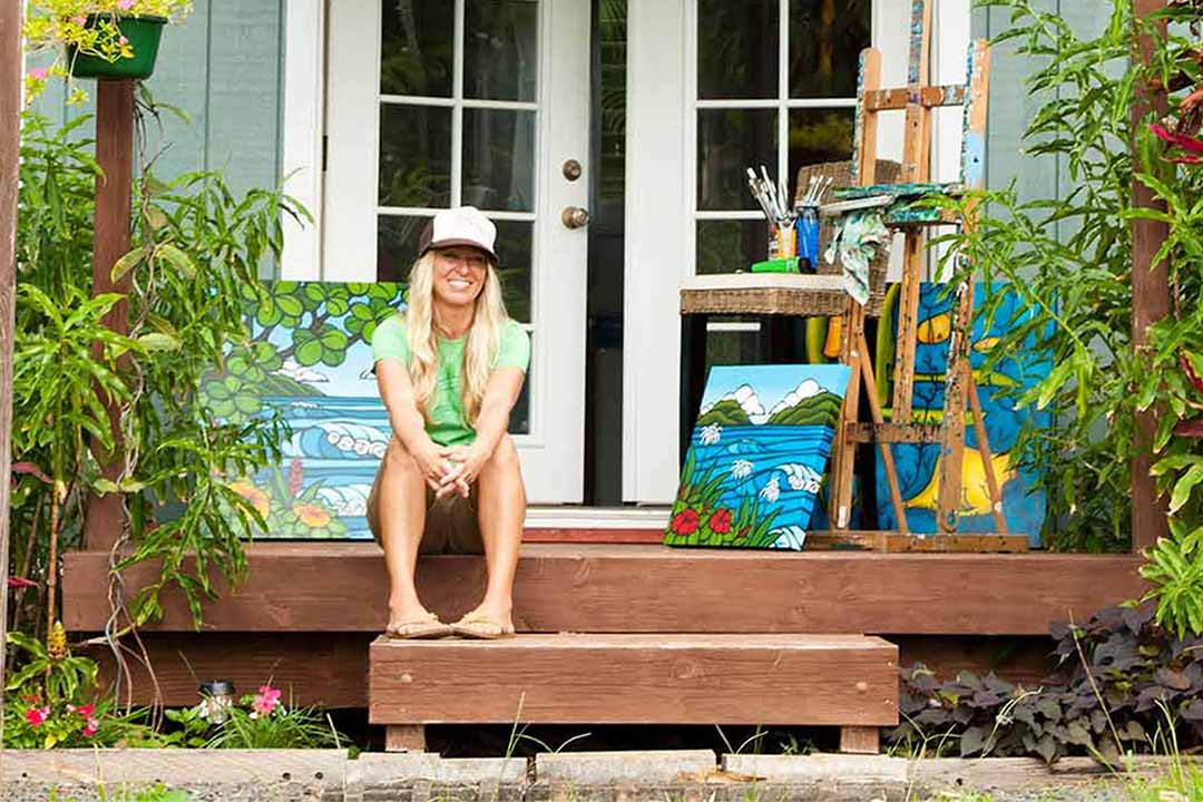 How Hawaii Inspired Artist Heather Brown