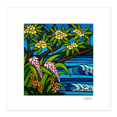 Lāhainā Shores - Matted Paper Print - Heather Brown Art