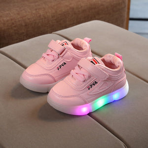 baby light up trainers