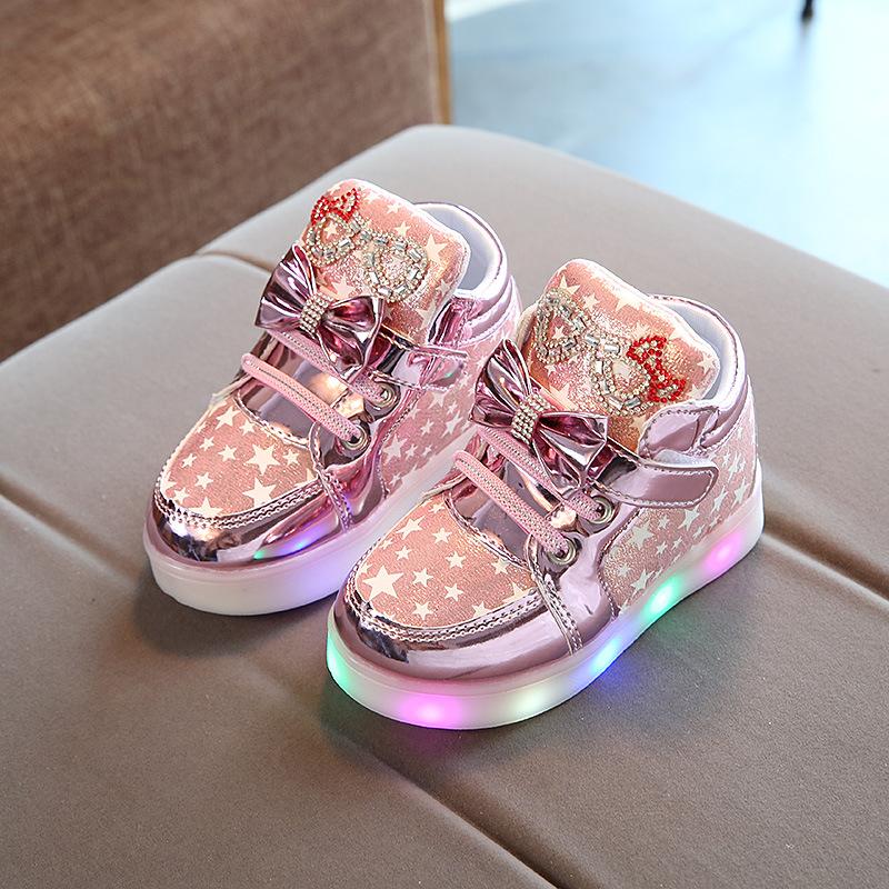 New Arrival Luminous Kids Led Sneakers 