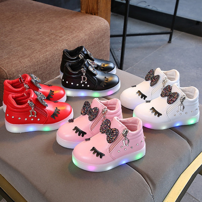 baby girl light up shoes