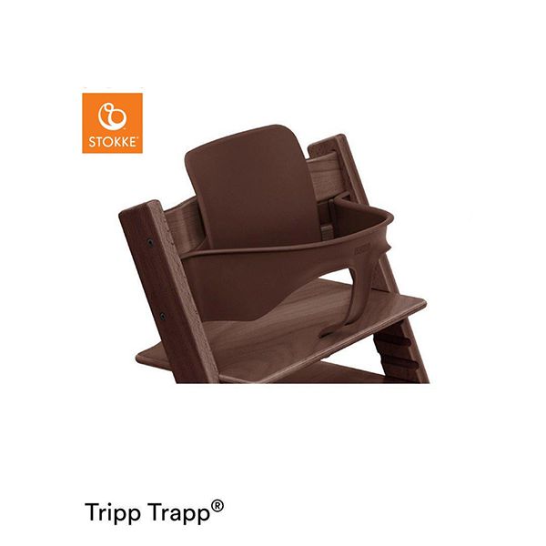 STOKKE Tripp Trapp Bundle High Chair US 18 WALNUT BROWN