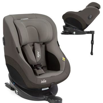 Joie i-Spin 360 i-Size ISOFIX Group 0+/1 Car Seat – Shell Grey (Birth-4  Years)