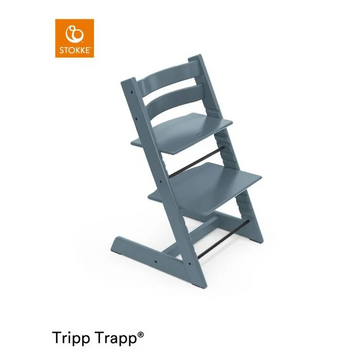 Stokke Tripp Trapp Baby Set with Harness & Extended Gliders - Hazy Gre –