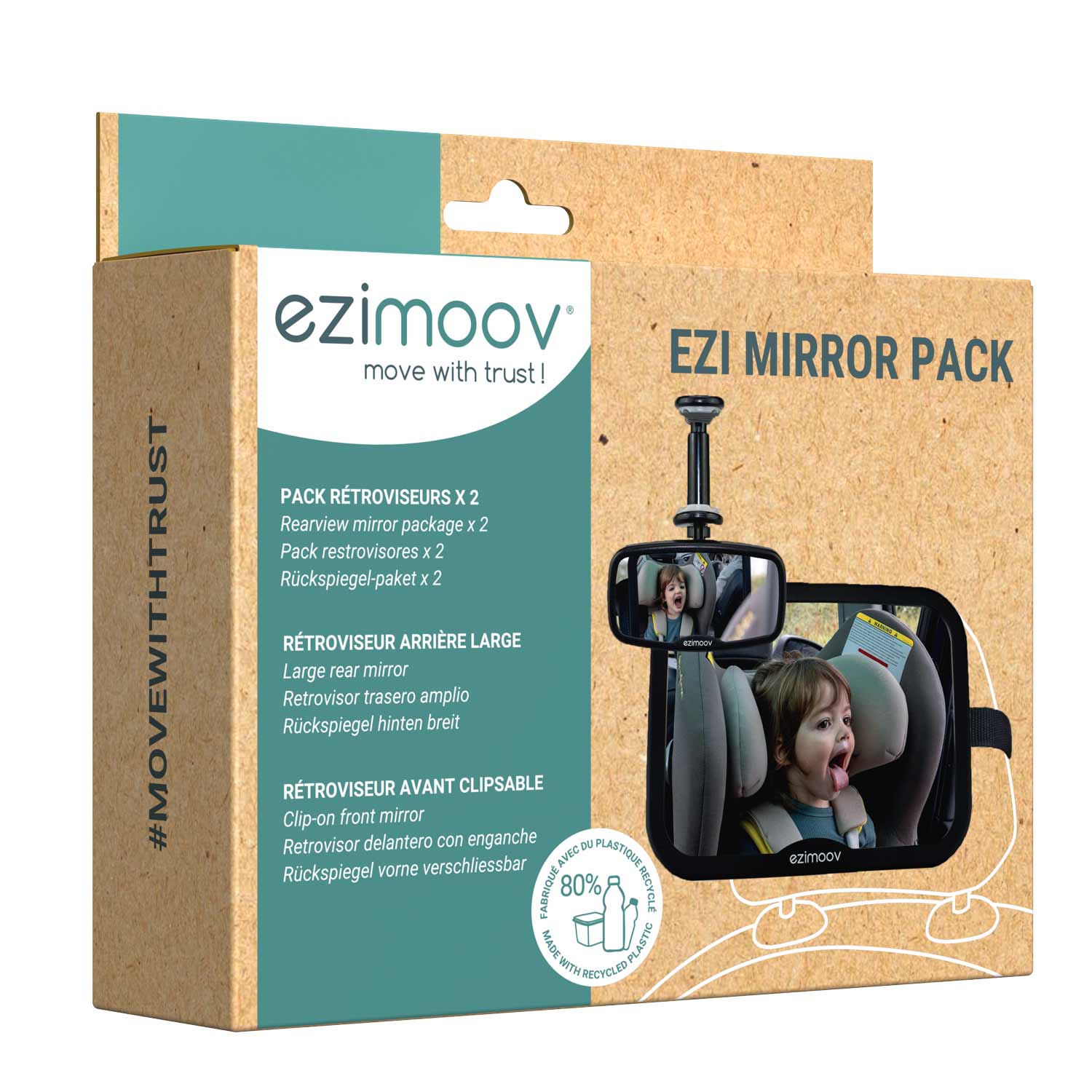 Parasol para coche EZIMOOV EZI Sun Back negro - Ezimoov