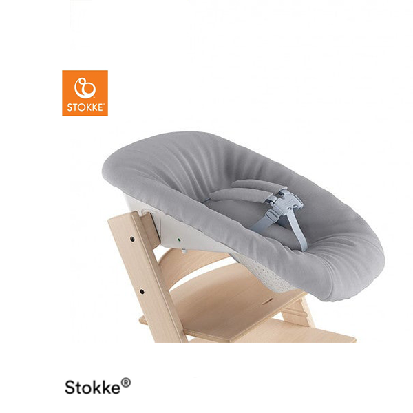 Stokke Kit Tripp Trapp Hazy Grey con Baby set e NewBorn