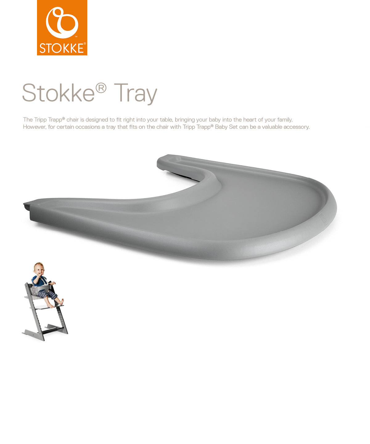 Trona Tripp Trapp® Stokke Gris Bruma – Gugu's Little Things