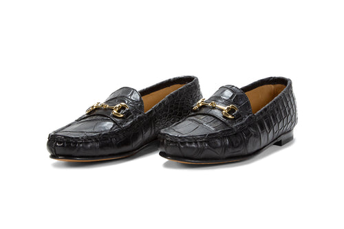 Aurélien  Genuine Crocodile Yacht Loafers