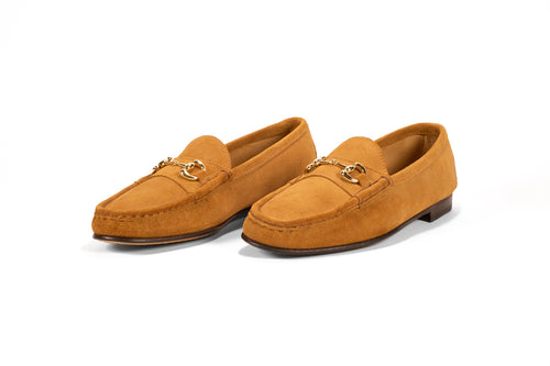 gold bit loafer