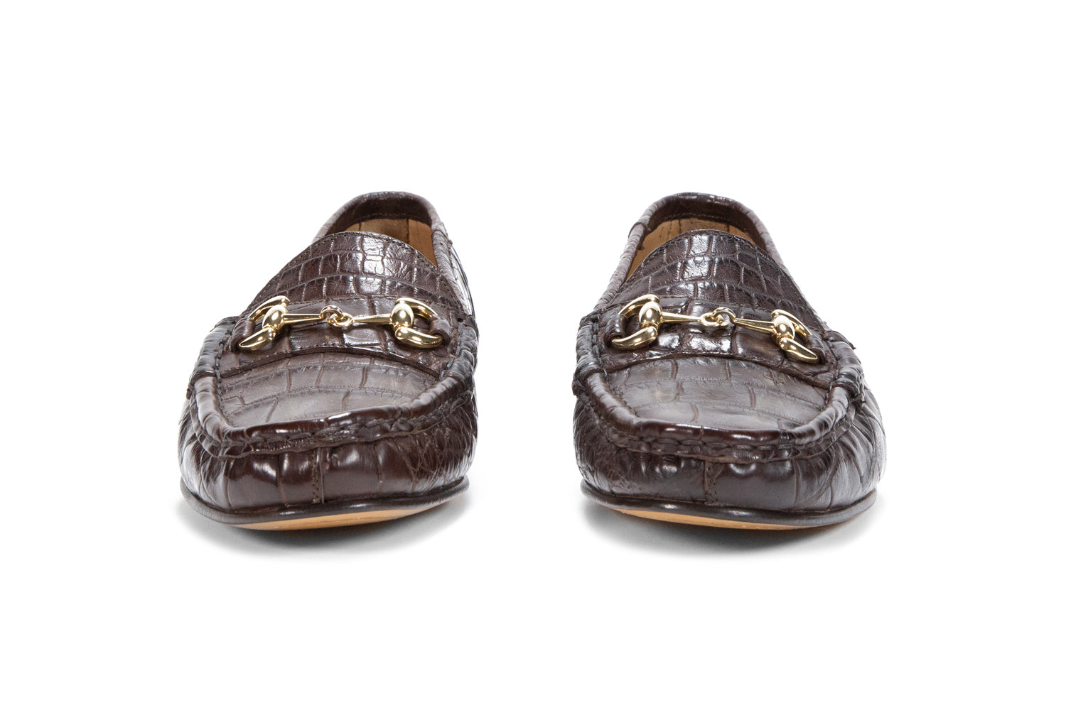 Alligator Leather Millbank Bit Loafer (Gold Bit) – Jay Butler