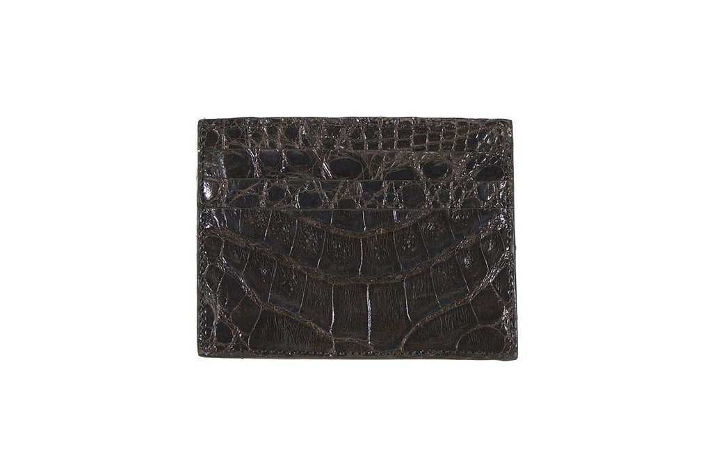 crocodile card case